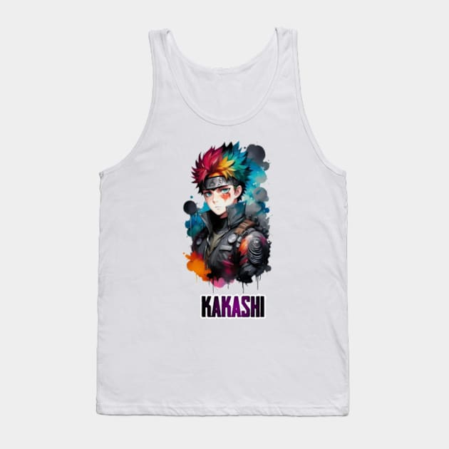 Kakashi Tank Top by TshirtMA